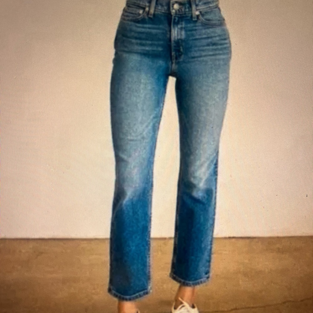 AYR The Yes Yes Yes High Rise Straight Leg Jeans Size 26